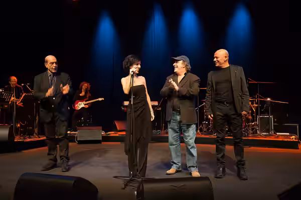 Carla Cocco, Eddy Palermo, [Orso Maria Guerrini], Gianni Donzelli ([Audio 2]) al concerto di presentazione dell'album Respiro, presso l'Auditorium Parco della M (2012)