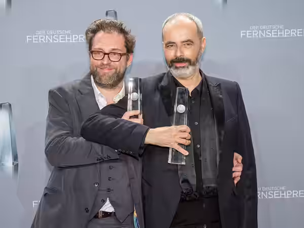 Deutscher Fernsehpreis 2018 - Uli Hanisch und Pierre-Yves Gayraud (beste Ausstattung)