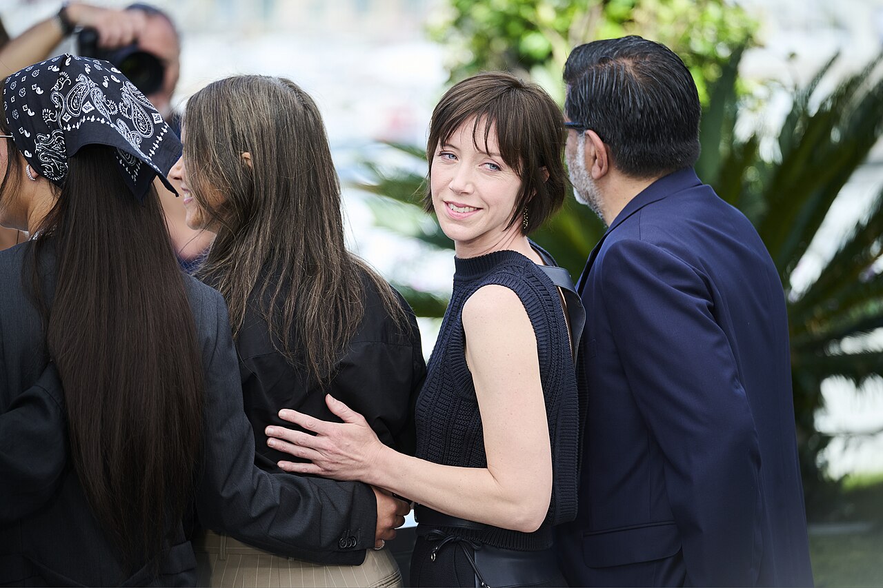 Sara Giraudeau poses during the "Garance" photocall at the 79th annual Cannes Film Festival at Palais des Festivals on May 18, 2026