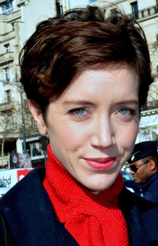 Sara Giraudeau au déjeuner des nommés des César du cinéma (2018)