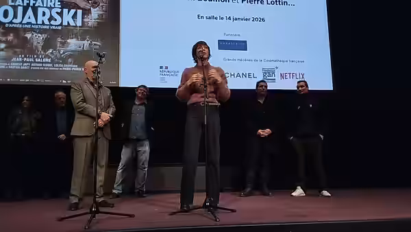 Sara Giraudeau à l'avant-première de "L'Affaire Bojarski" à la Cinémathèque française, le 12 janvier 2026.