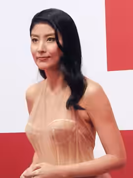 Actress Kelly Chen at the 40th Hong Kong Film Awards red carpet in 2022