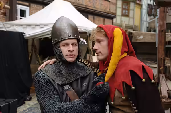 Dreharbeiten zu TILL EULENSPIEGEL 15. Mai 2014 in Quedlinburg
