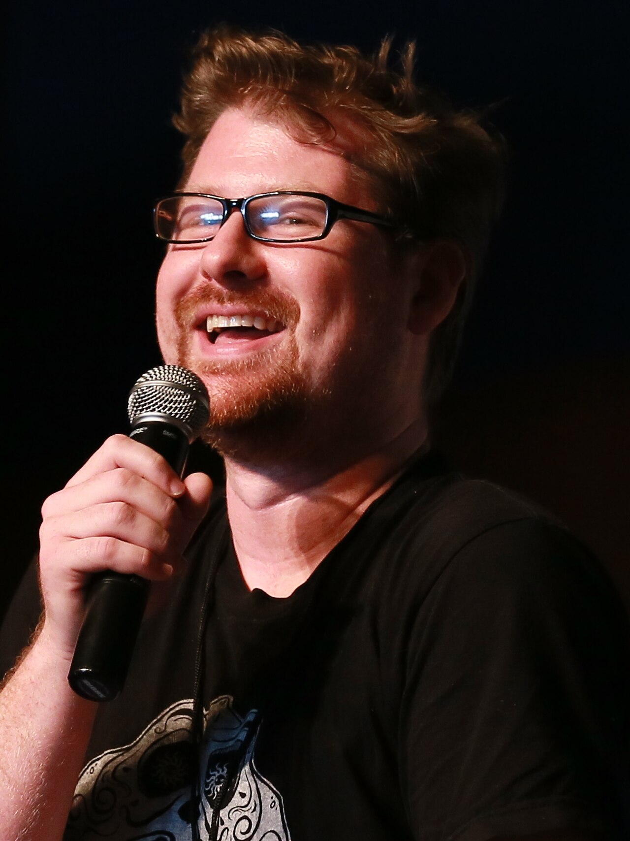 Justin Roiland at the Raleigh Supercon in 2017