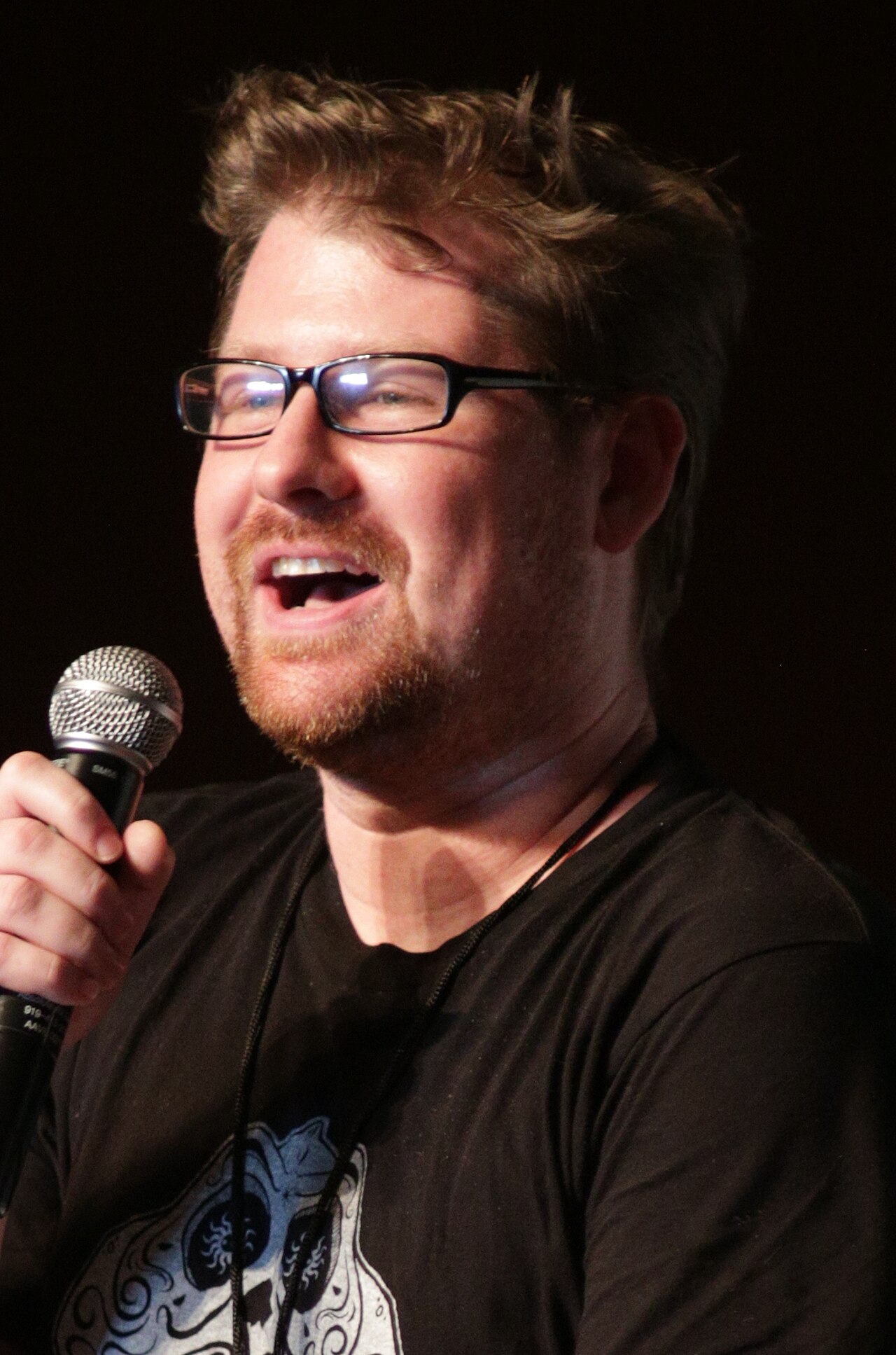 Justin Roiland at the Raleigh Supercon in 2017