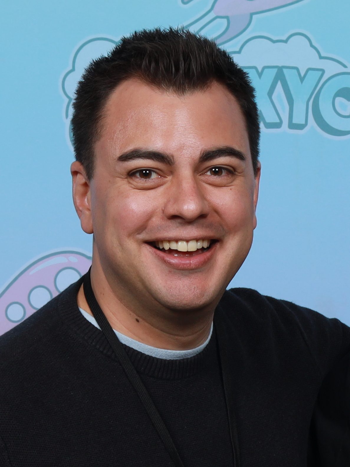 Ian Cardoni at GalaxyCon Columbus in 2024