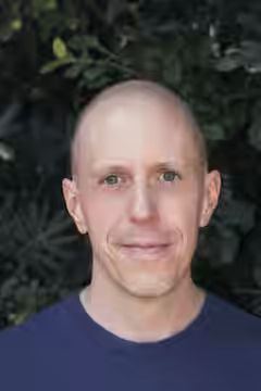 Photo of John August in 2017 by Dustin Bocks