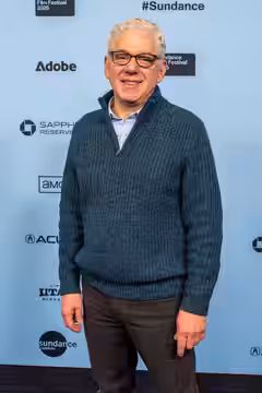 Robert May, director, at the 2025 Sundance Film Festival for Bucks County, USA