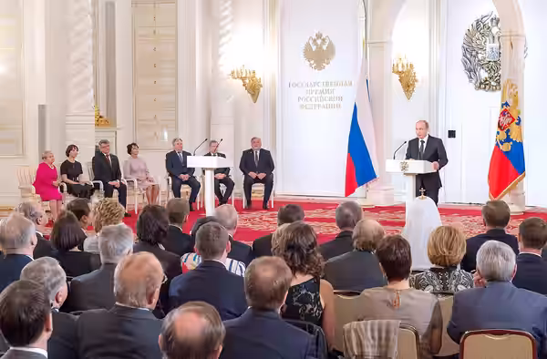 Вручение Государственных премий России