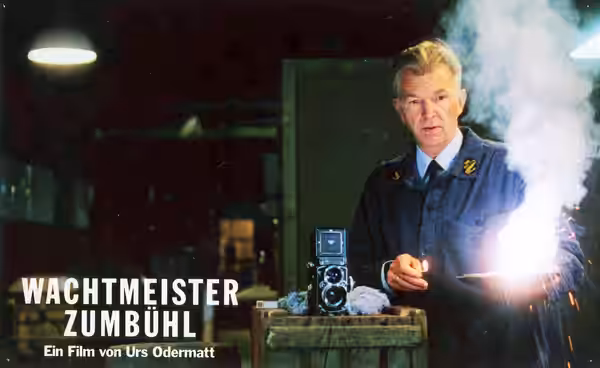 Aushangphoto Spielfilm „Wachtmeister Zumbühl“ von Urs Odermatt, mit Michael Gwisdek (1993)