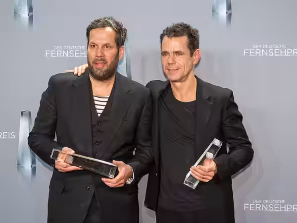Deutscher Fernsehpreis 2018 - Achim von Borries und Tom Tykwer