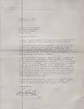 Carta de reconocimiento que enviara el Comandante en Jefe Fidel Castro Ruz en ocasión del 25 aniversario dela Revista 16 de abril (2013)