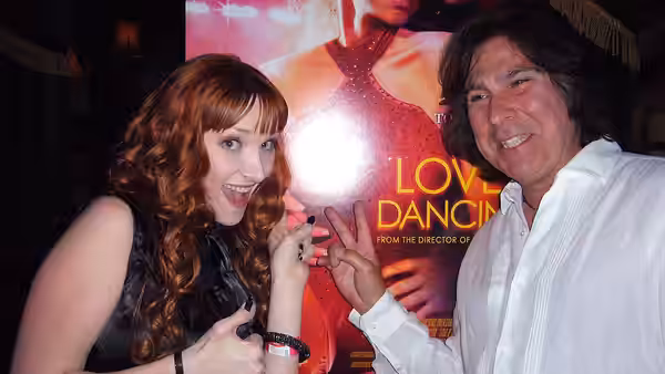 Bruce Robb with Scarlett Pomers Premiere 2009