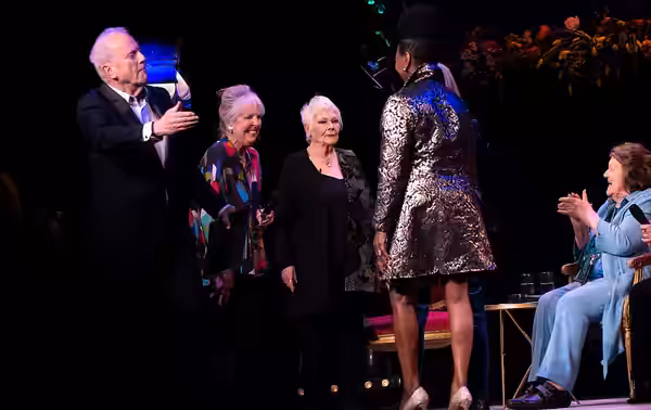 Gyles Brandreth &amp; Judi Dench &amp; The Dames - London Palladium - Sunday 5th March 2023
