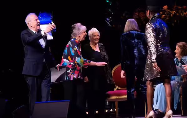 Gyles Brandreth &amp; Judi Dench &amp; The Dames - London Palladium - Sunday 5th March 2023