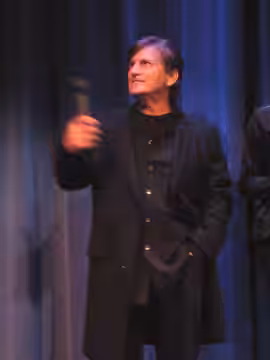 Joe Dallesandro after a showing of the documentary Little Joe (which is about him), 2009 Seattle International Film Festival.