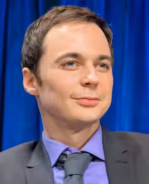 Jim Parsons at PaleyFest 2013 for the TV show "Big Bang Theory". Image has been cropped and lighting corrected from the original.