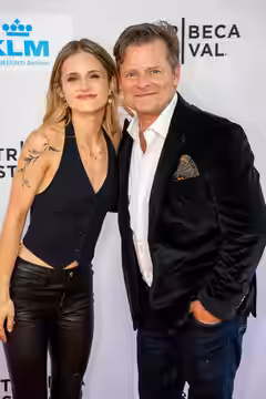 Audrey and Steve Zahn during the She Dances premiere at the 2025 Tribeca Festival