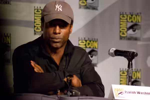 Isaiah Washington at the 2013 San Diego Comic-Con.