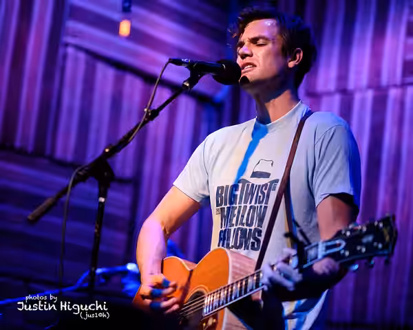 Kate Voegele and Tyler Hilton (with Alexis Keegan) performing live at Saint Rocke in Hermosa Beach California on Sunday February 14th, 2016.