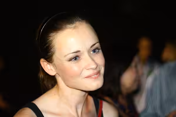 Actress Alexis Bledel in Houston, Texas. 2008
