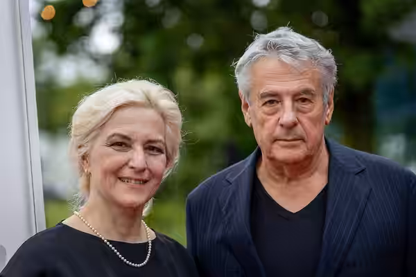 Martina Gedeck and Markus Imboden beim Deutschen Kamerapreis 2024
