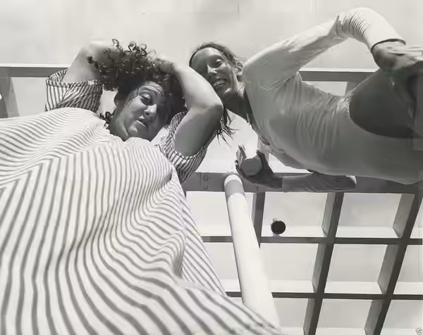 Pat Ast and Shelley Duvall photograph (1975)