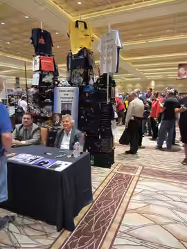 Actor Daniel Davis at a Star Trek convention in Las Vegas. (2014)