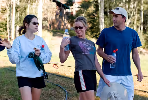 Bettina Neuefeind, Lisa Shue and Andrew Shue (2007)
