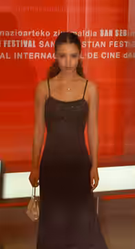 La actriz española Yohana Cobo en el Festival Internacional de Cine de San Sebastián 2006 (2005)