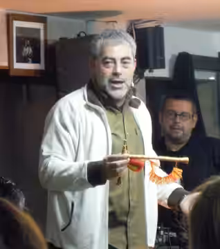 Carlos Blanco, nun monólogo en Moaña (2011)