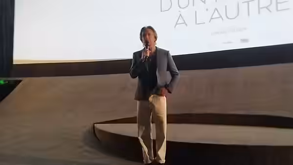 Jérémie Renier à l'avant-première de "D'un monde à l'autre" au Max Linder Panorama, le 4 juin 2026.