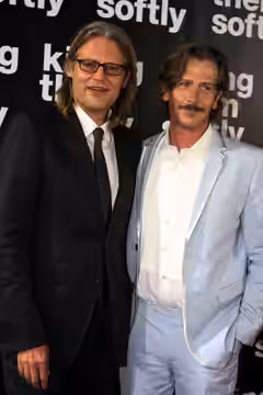 w:Andrew Dominik &amp; w:Ben Mendelsohn at Killing Then Softly movie premiere, Dendy Opera Quays (2012)