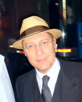 One of my favorite actors, star of The Blacklist, Stargate, 2 Days in the Valley, and Secretary. Sept 2016 NYC