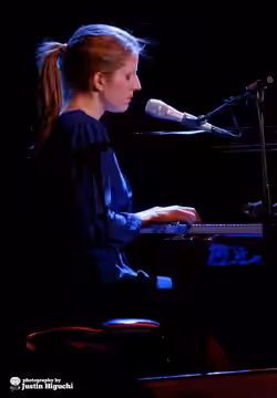 Marketa Irglova Rosi performing live at (Le) Poisson Rouge in New York City on Friday October 10th, 2014. Rosi Golan opened and also accompanied Marketa.