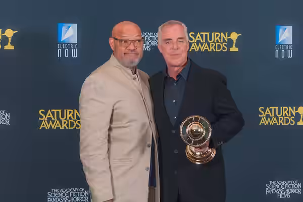 Laurence Fishburne &amp; Titus Welliver at the 53rd Saturn Awards (2026)