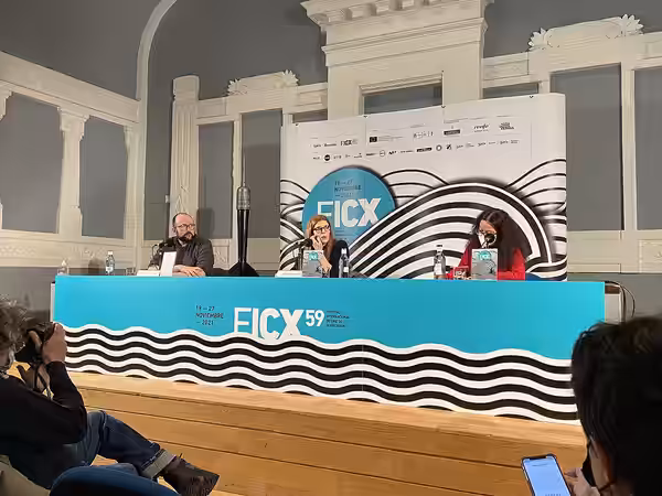 Rueda de prensa de Chiara Mastroiani en el FICX59 (2021)
