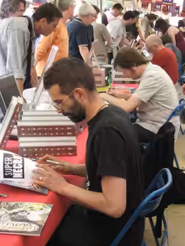Winshluss à La Comédie du livre de Montpellier, 22 mai 2009