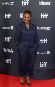 Marianne Jean-Baptiste, actor in 'Hard Truths', at the 2024 Toronto International Film Festival
