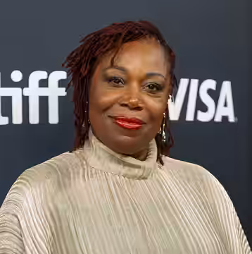 Michele Austin, actor in 'Hard Truths', at the 2024 Toronto International Film Festival