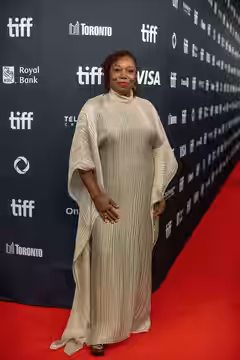 Michele Austin, actor in 'Hard Truths', at the 2024 Toronto International Film Festival