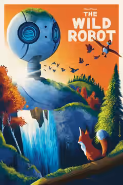 The Wild Robot poster 3