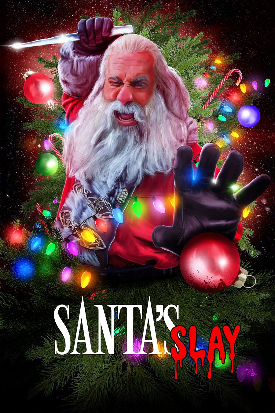Santa's Slay poster 2