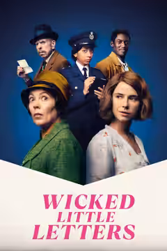 Wicked Little Letters poster