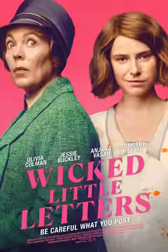 Wicked Little Letters poster 2