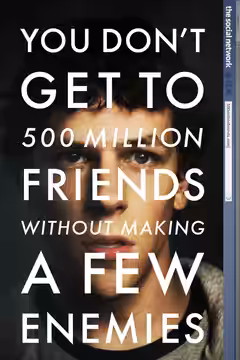 The Social Network poster 2