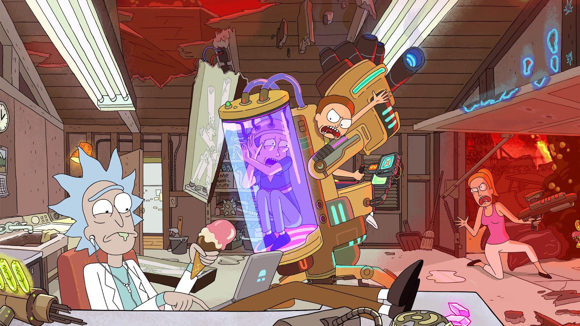 Rick and Morty, still 3