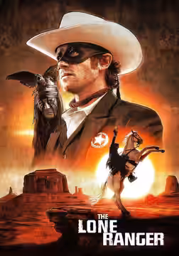 The Lone Ranger poster 2