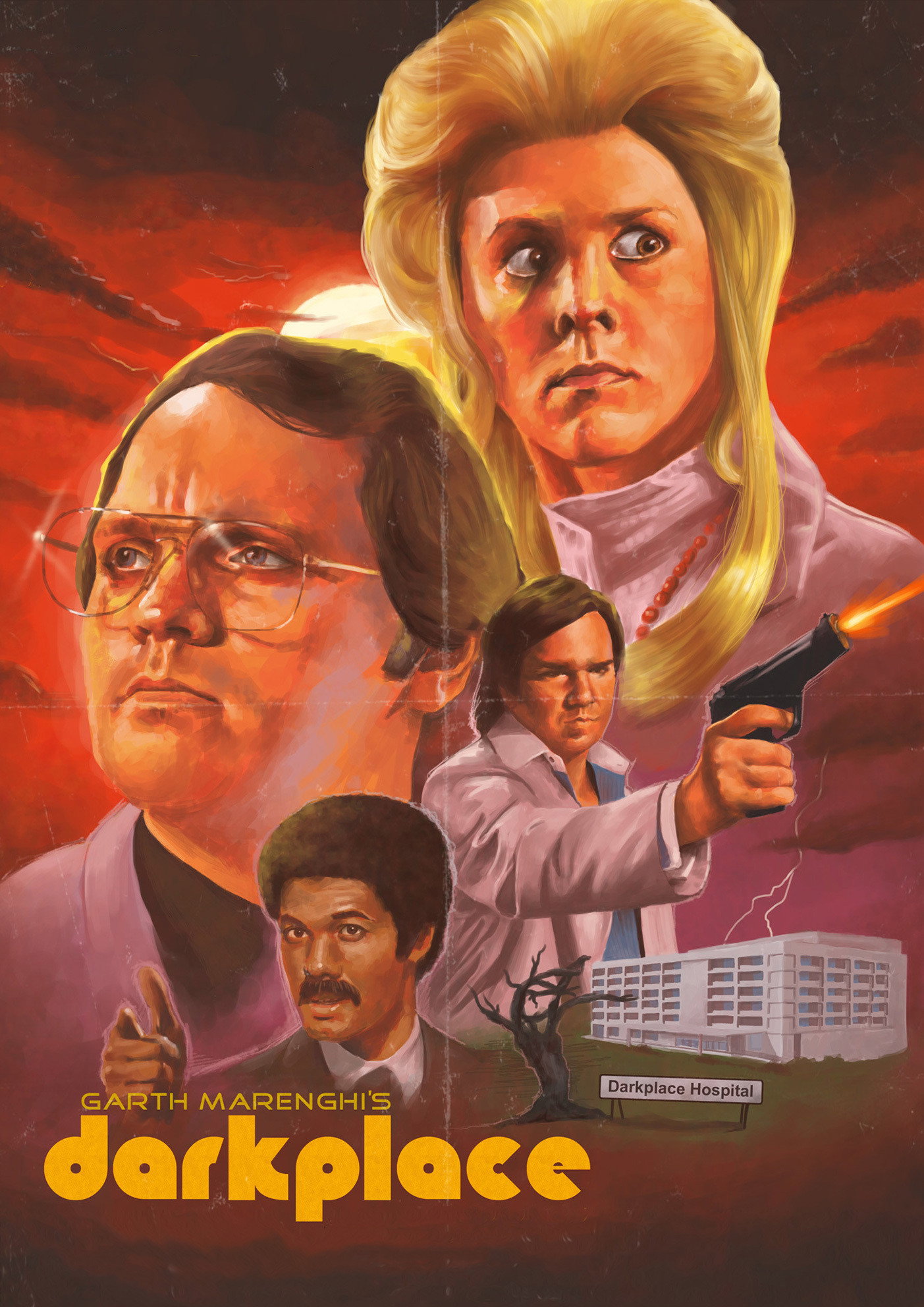 Garth Marenghi's Darkplace poster 2
