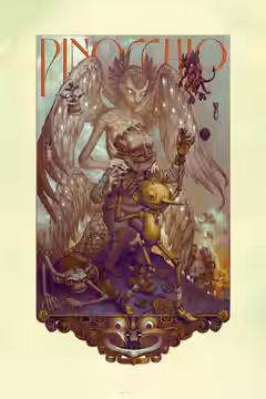 Guillermo del Toro's Pinocchio poster 2